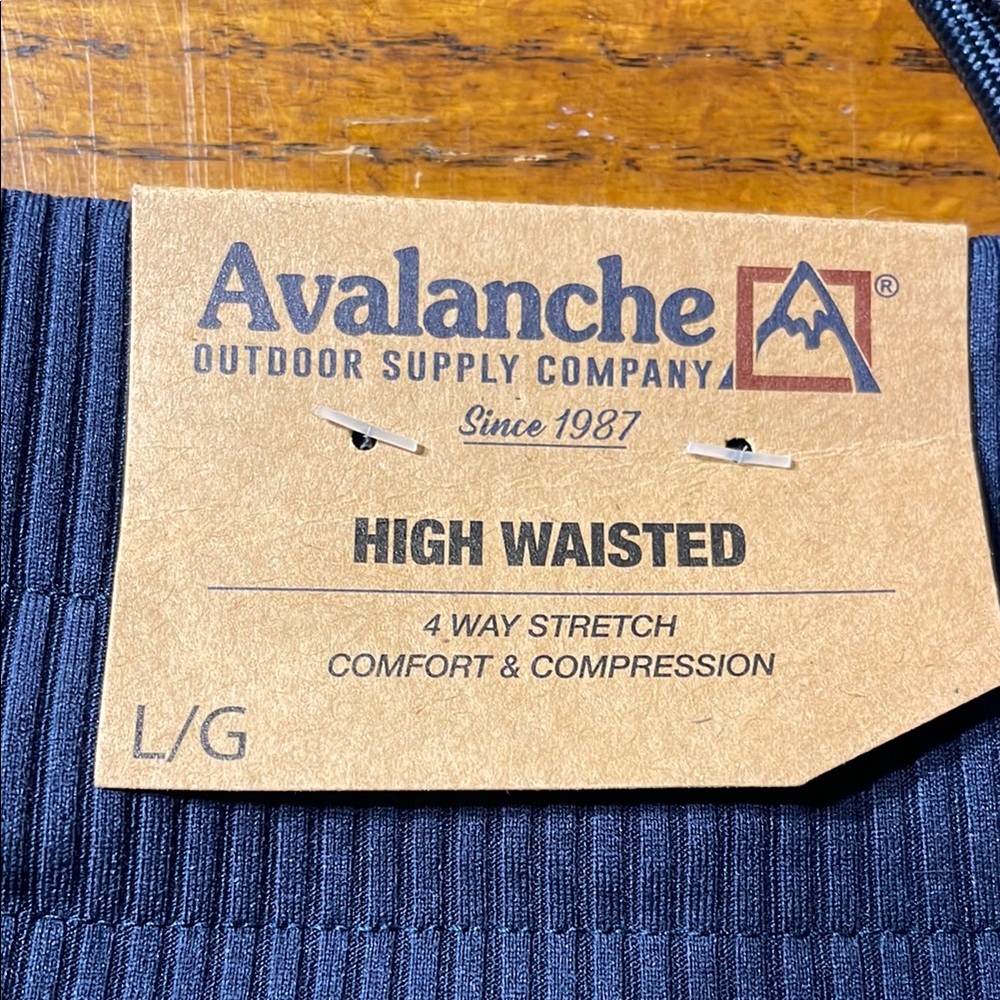 Avalanche Navy Track Pants - Picture 3 of 7